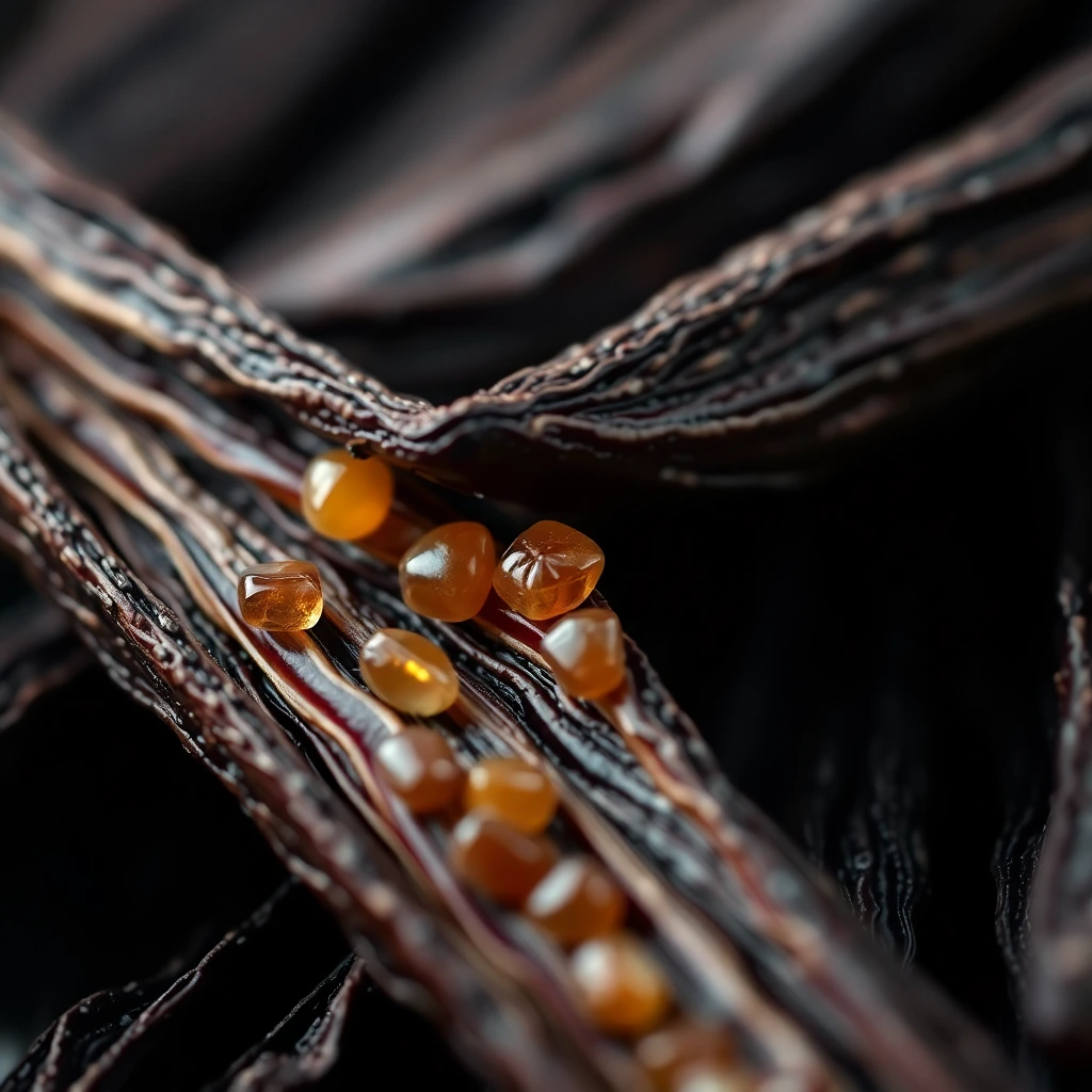 Vanilla beans and vodka for homemade extract